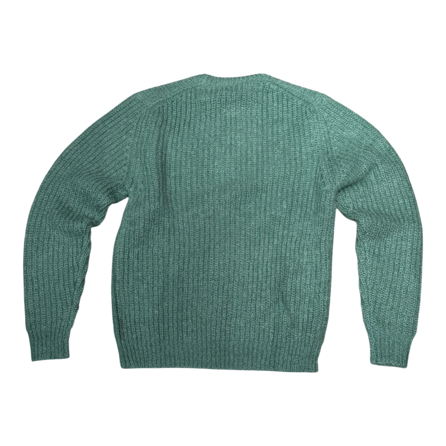ASPESI Mohair Pullover in Jade Green mit Mohair