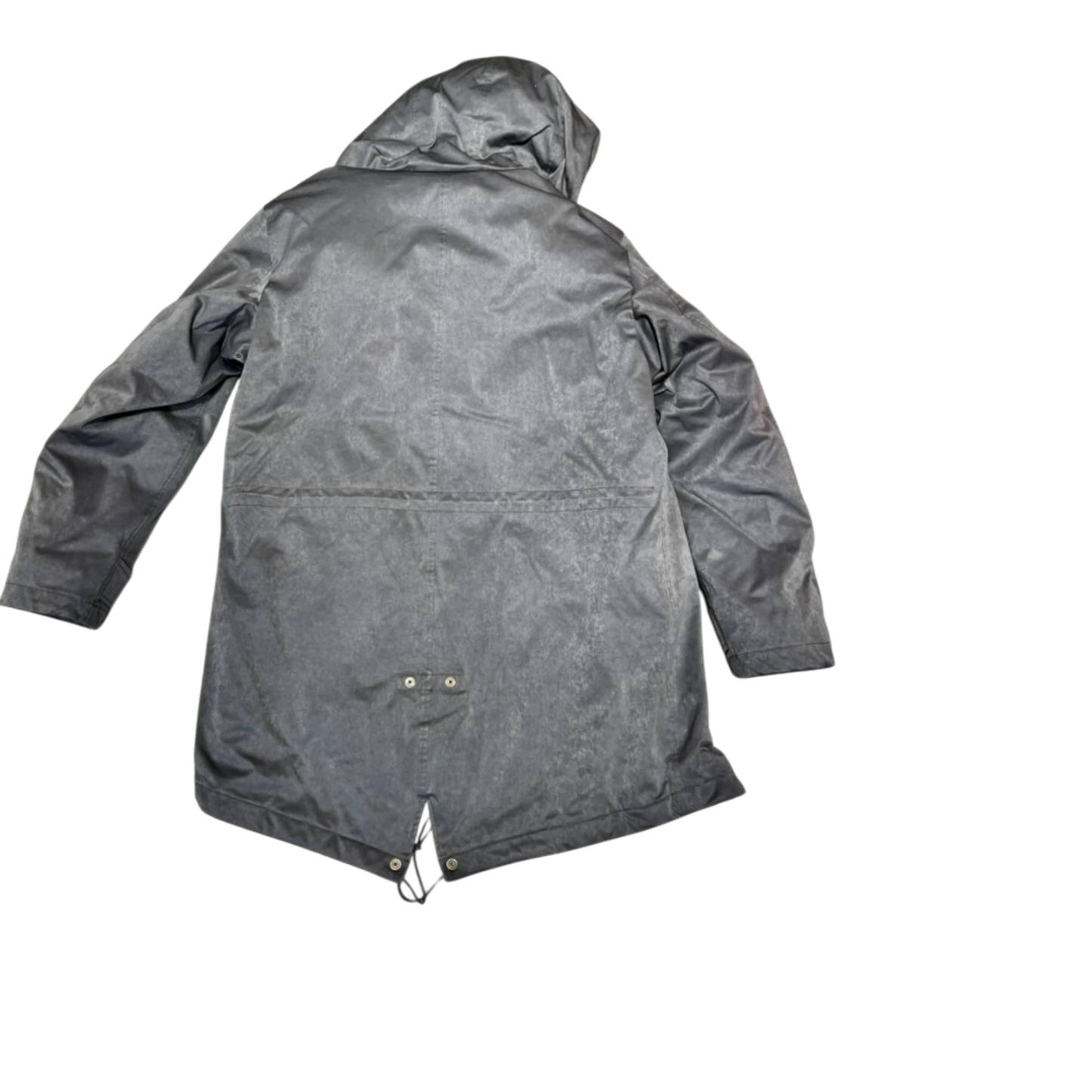 Ten c, Core Down Parka aus OJJ mit Daunenfüllung, grau