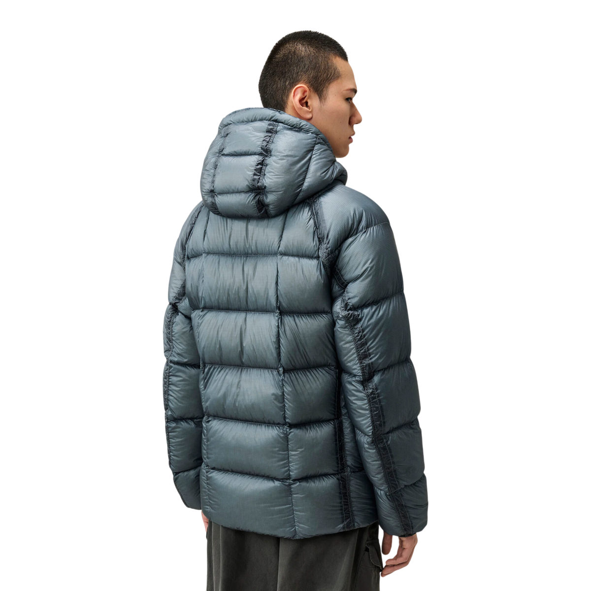 Daunenjacke aus D.D. Shell mit Kapuze, orion blau