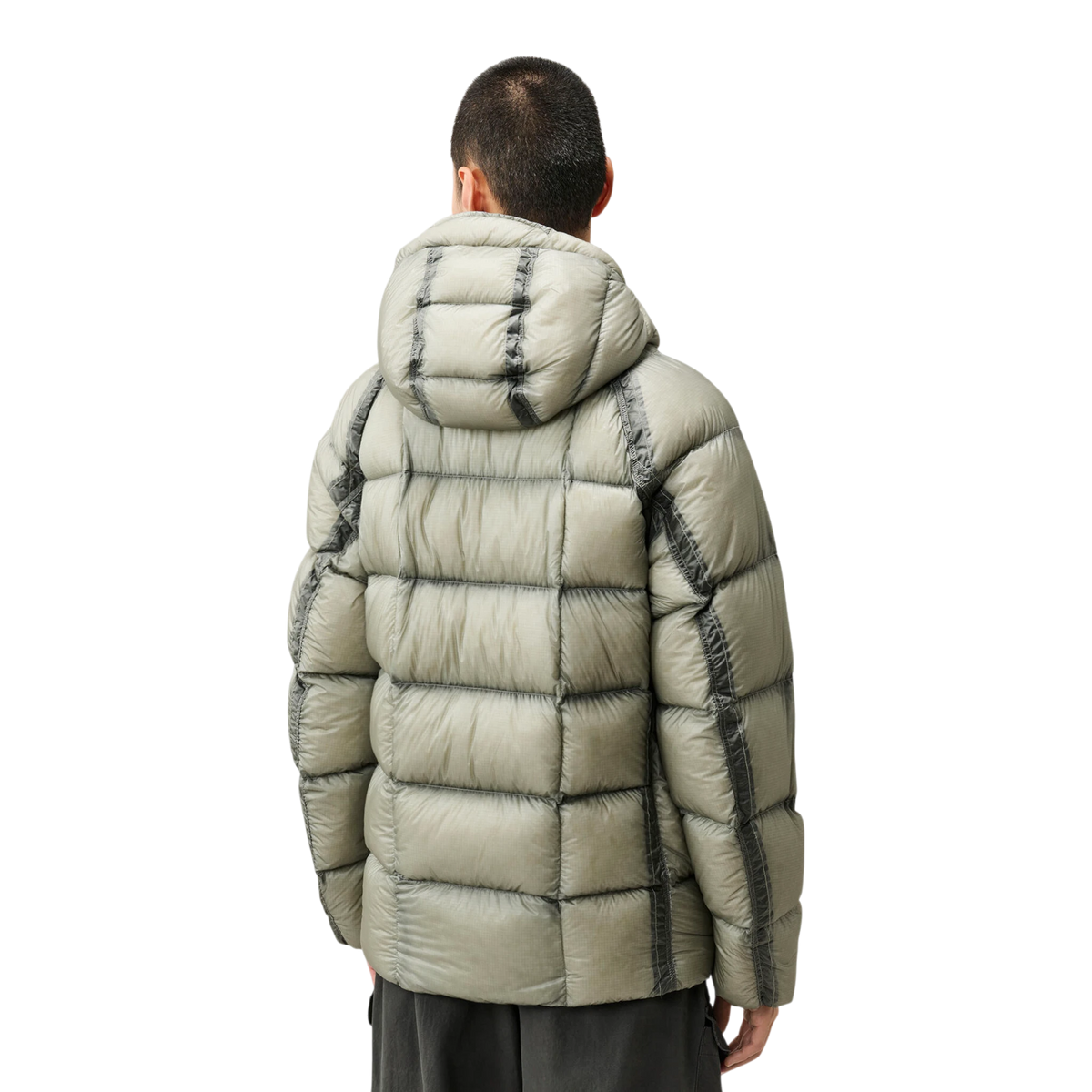 C.P. Company, D.D. Shell Daunenjacke Herren in Flint Grey