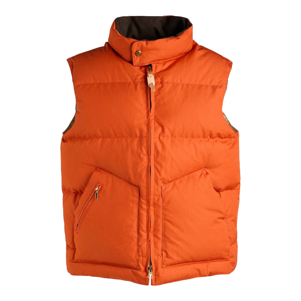Manifattura Ceccarelli Daunenweste Avio, orange