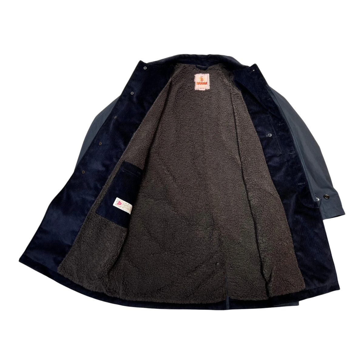 Baracuta G10 Waxed Trenchcoat Navy