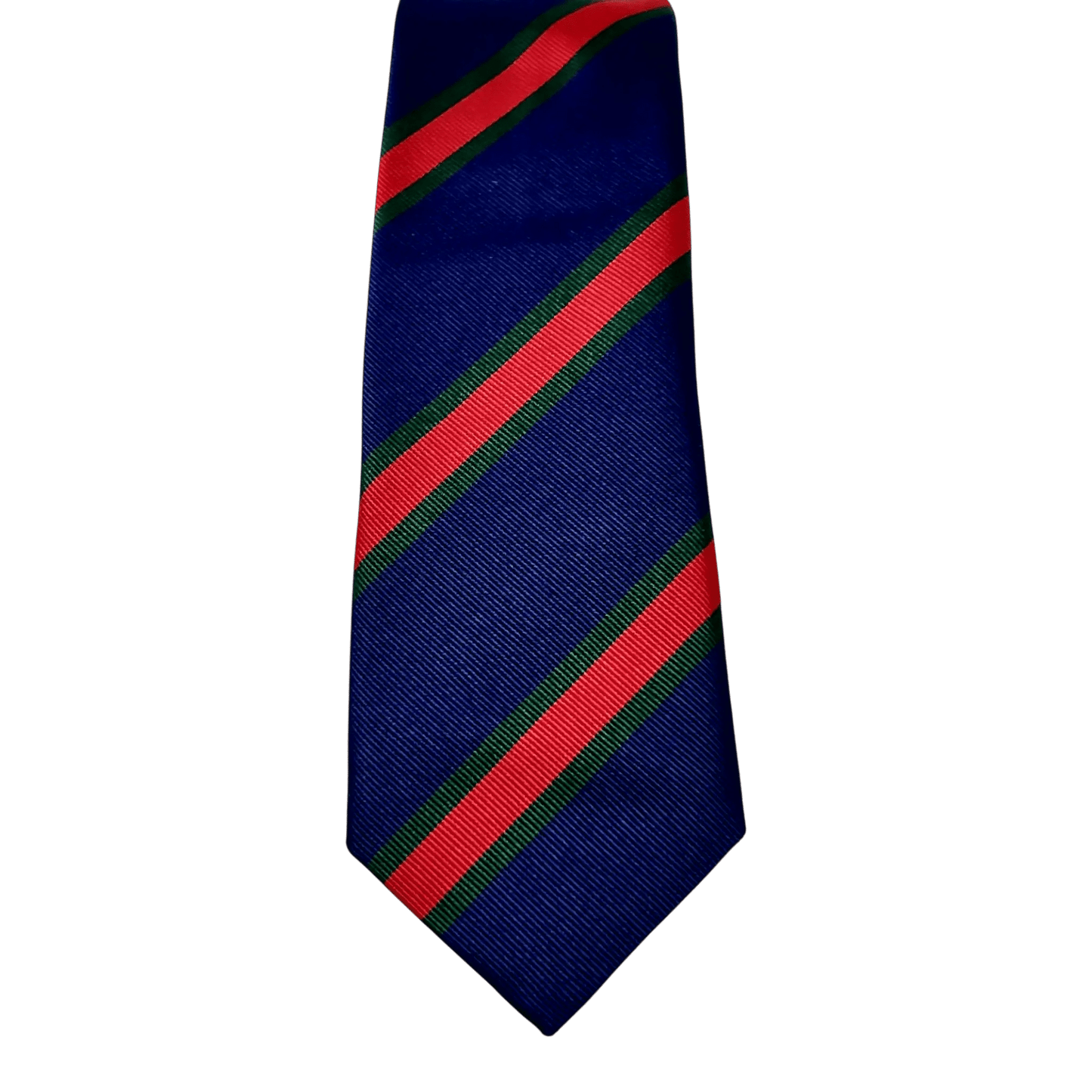 UNIT Hamburg - Ascot, Regimentskrawatte, blau-rot-grün - Ascot