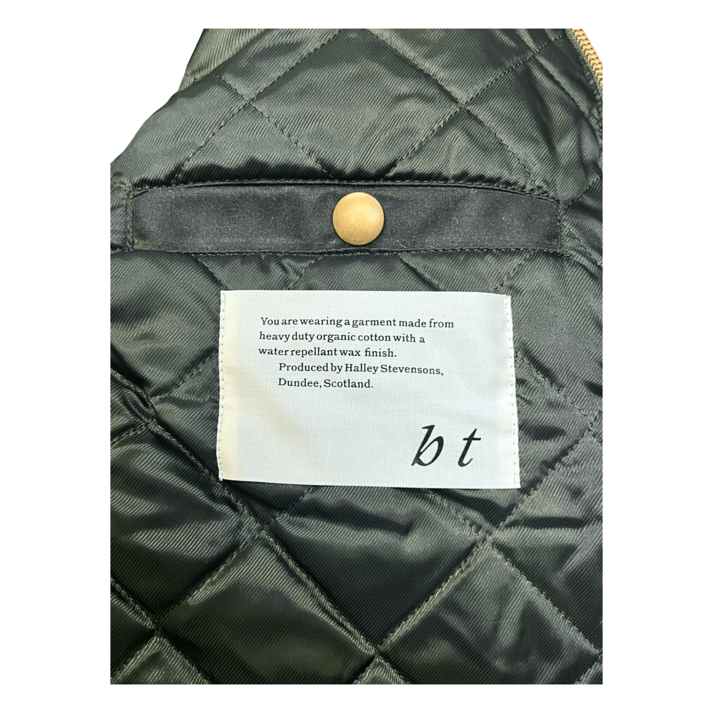 UNIT Hamburg - Brixtol Textiles, Curtis Waxed Jacket, oliv - Brixtol Textiles