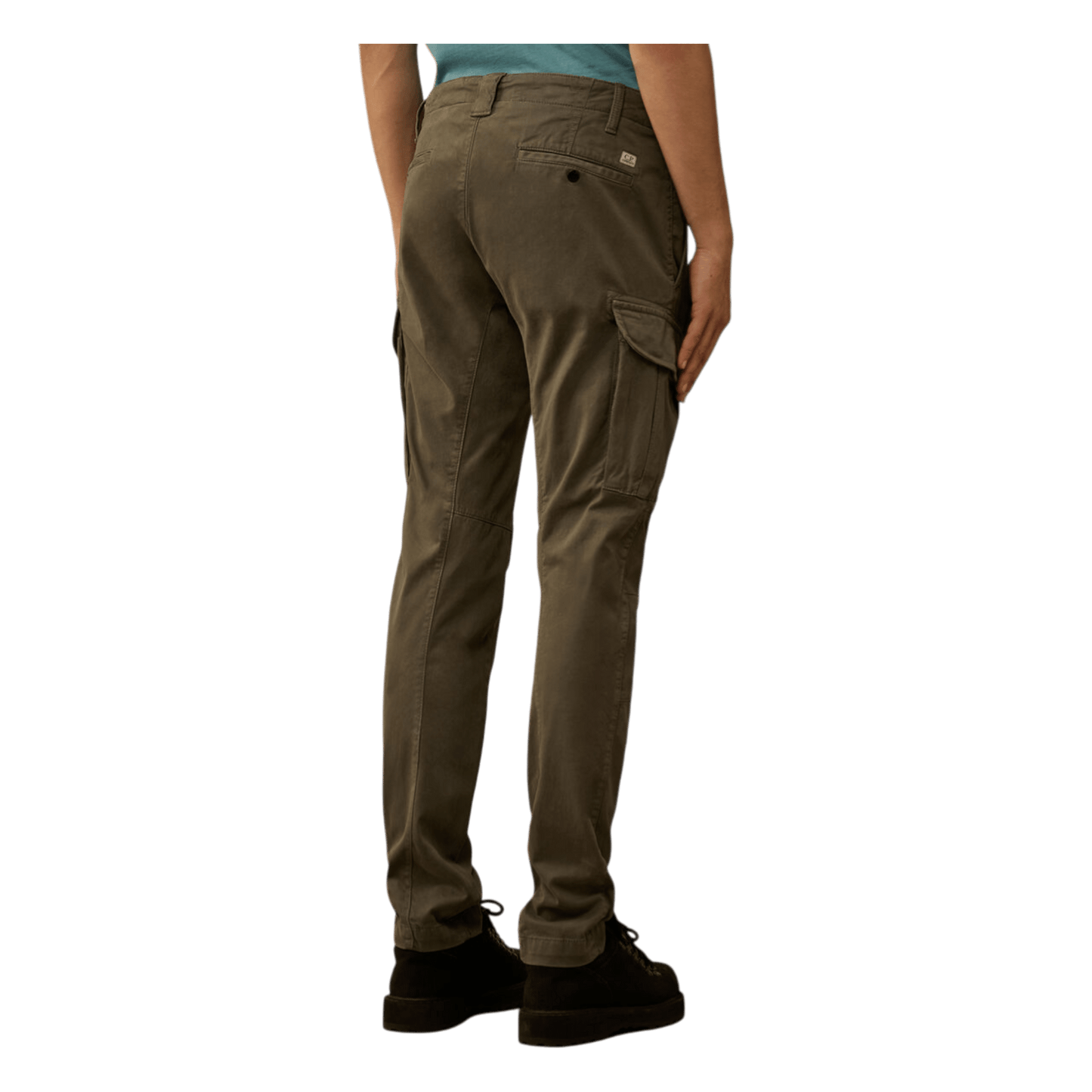 UNIT Hamburg - C.P. Company, Cargohose Stretch Satin, Gunmetal grau - C.P. Company