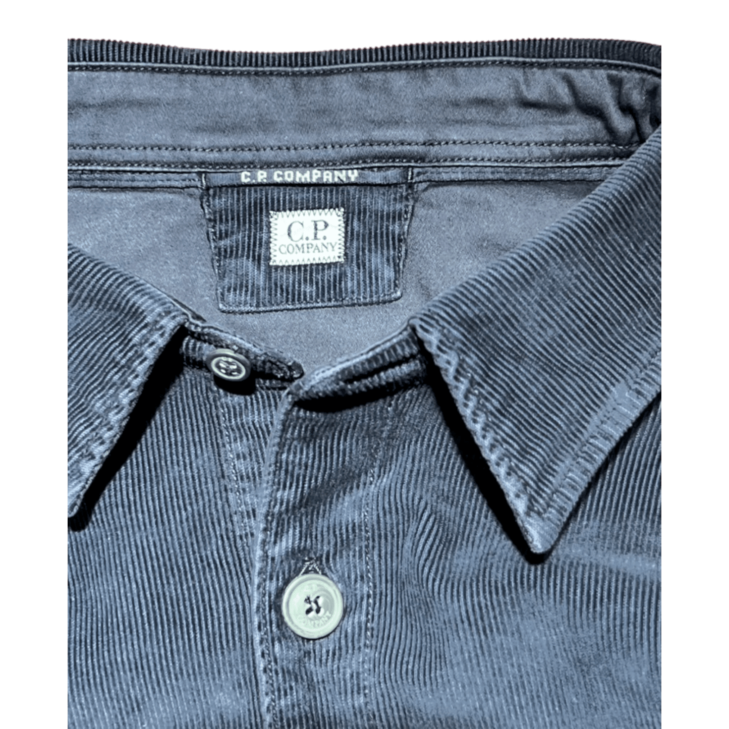 UNIT Hamburg - C.P. Company, Overshirt aus Cord in Dunkelblau - C.P. Company