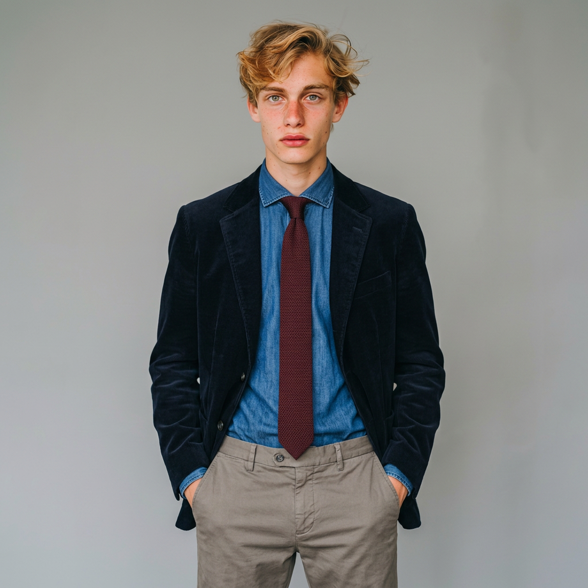 Sunspel Corduroy Blazer Braun | UNIT Hamburg
