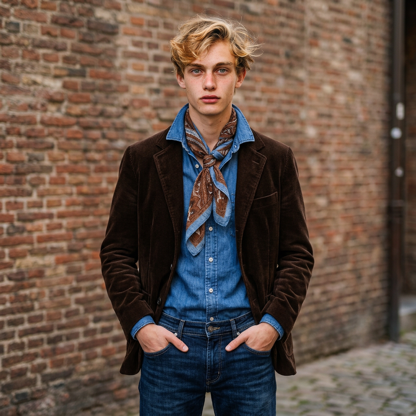 Sunspel Corduroy Blazer Braun | UNIT Hamburg