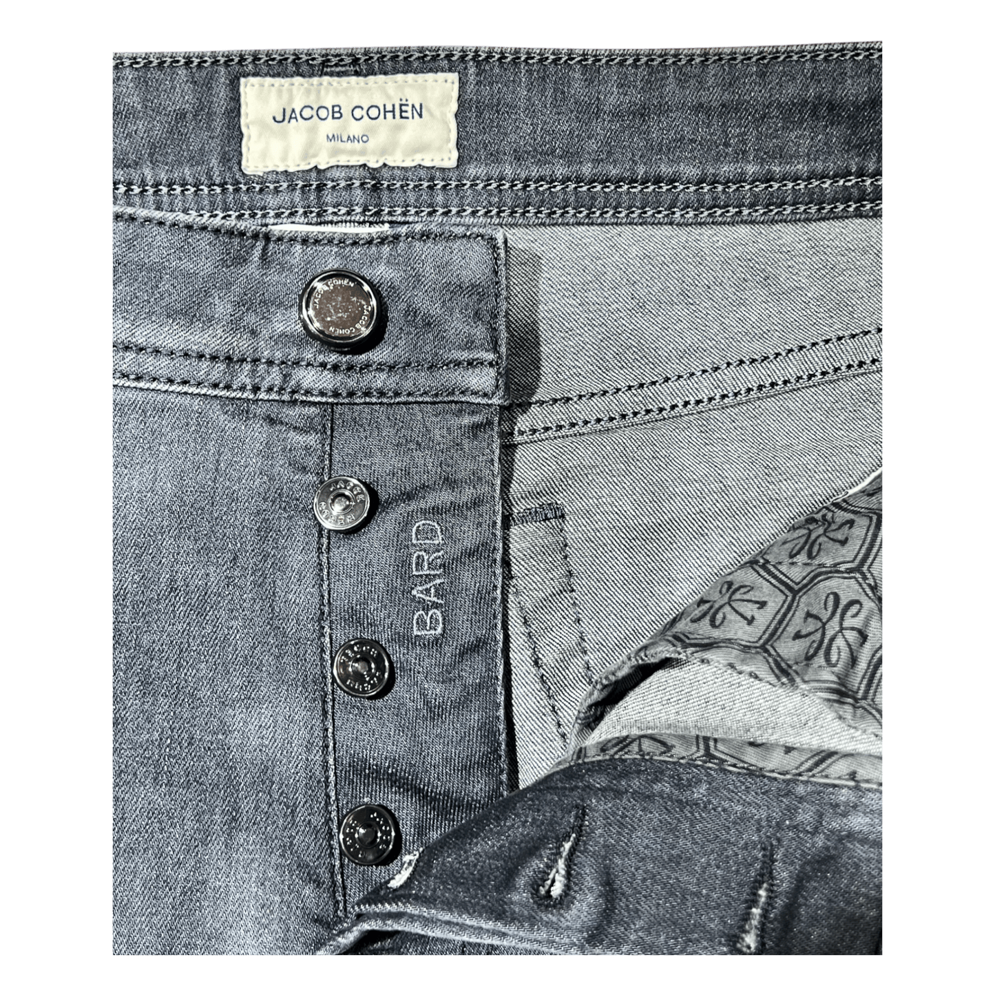 UNIT Hamburg - Jacob Cohën, Bard, gunmetal label, dark grey - Jacob Cohën