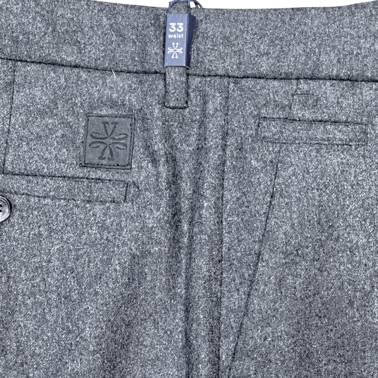 UNIT Hamburg - Jacob Cohën, BOBBY WOOL, melange dark grey - Jacob Cohën