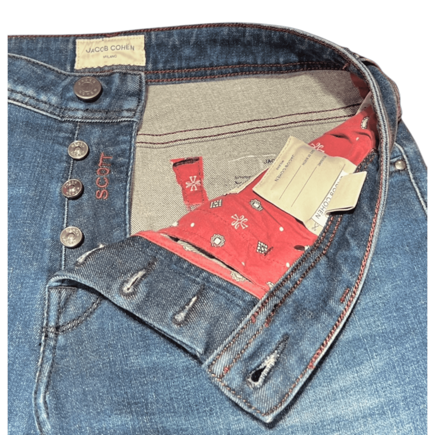 UNIT Hamburg - Jacob Cohën, SCOTT Jeans, Medium Blue Herren - Jacob Cohën