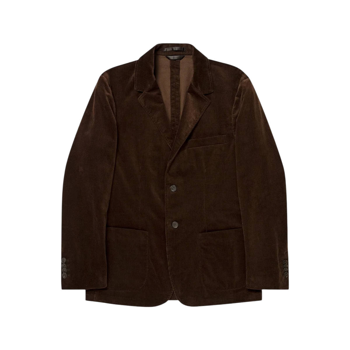 Sunspel Corduroy Blazer Braun | UNIT Hamburg