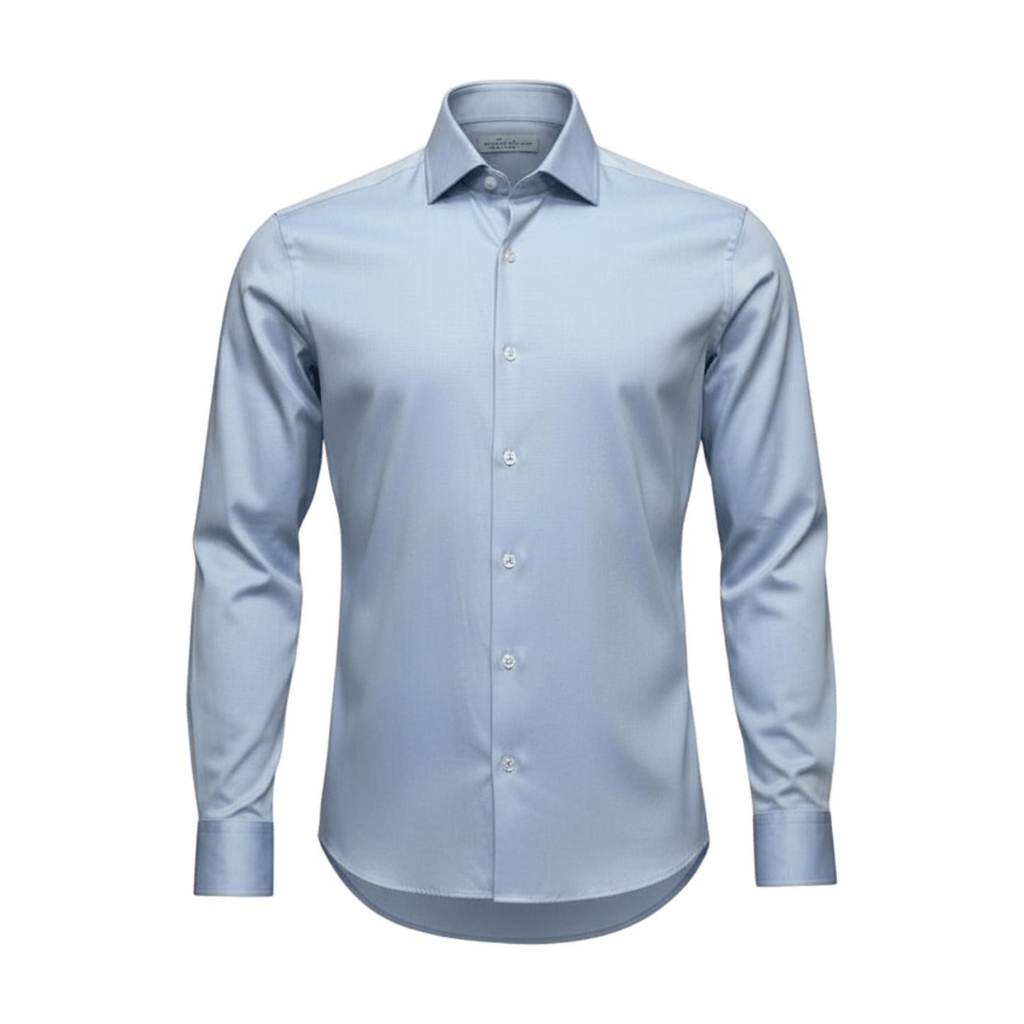 UNIT Hamburg - Never Laundry, Slim Fit, Baumwolle, uni, hellblau - Never Laundry