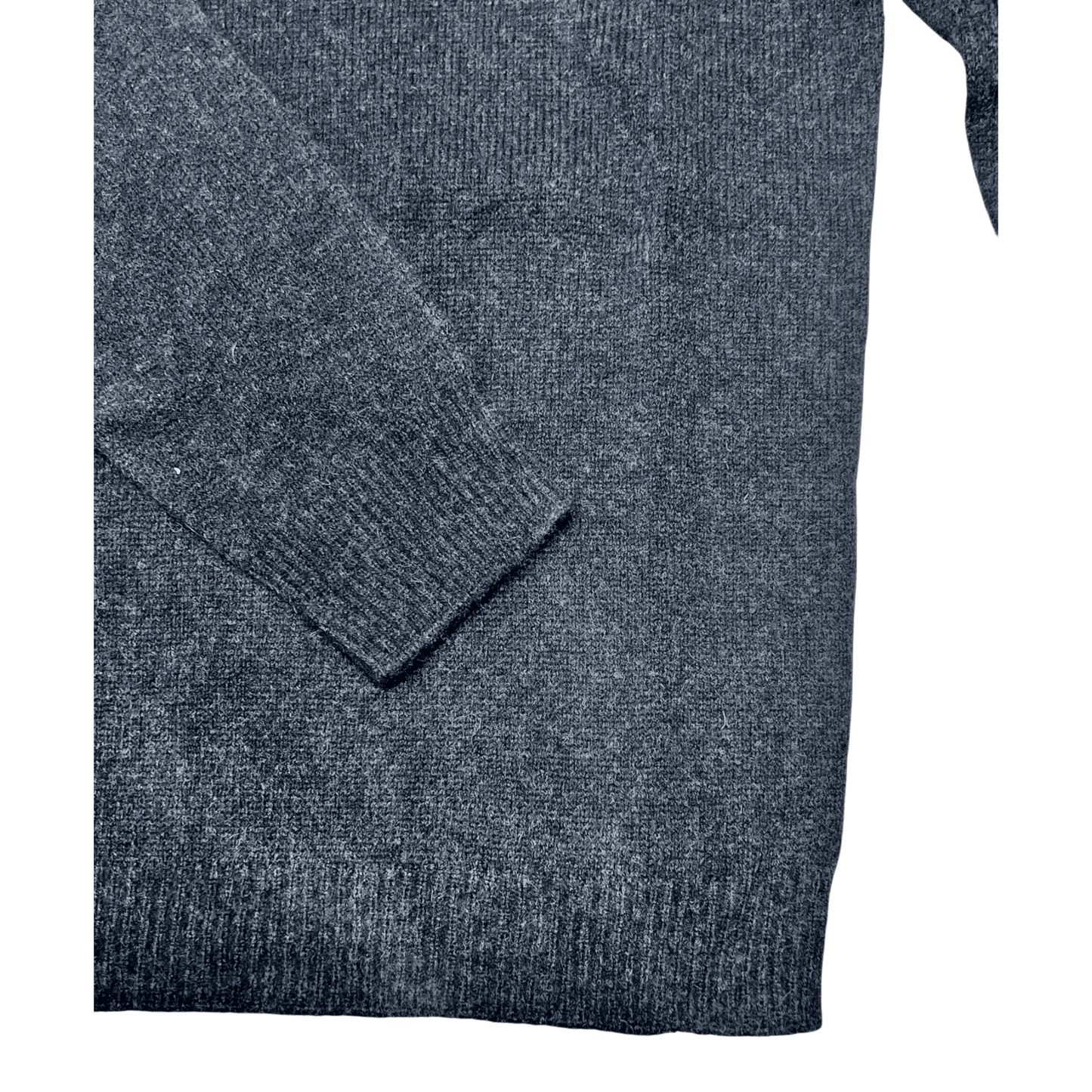 UNIT Hamburg - Roberto Collina, Rundhals, Merino Baby Camel, schwarz - Roberto Collina
