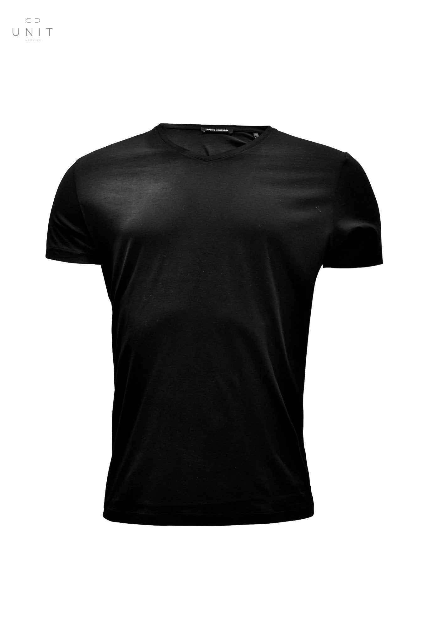 Trusted Handwork, v-neck, t-shirt, schwarz