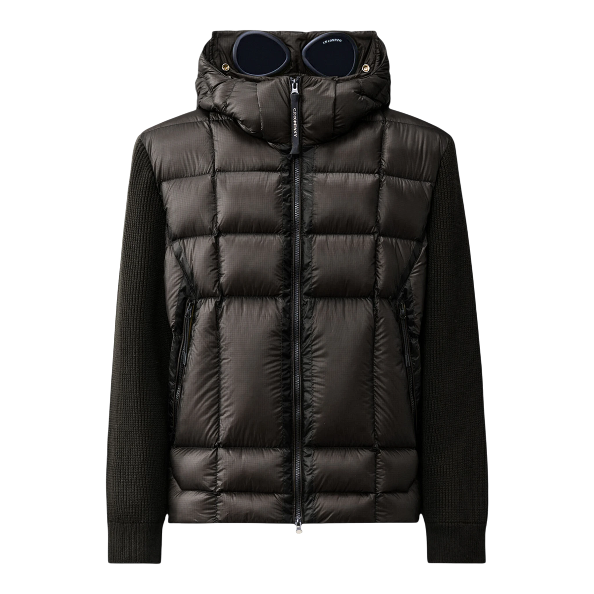 C.P. Company, D.D. Shell Merino Goggle Jacket, schwarz