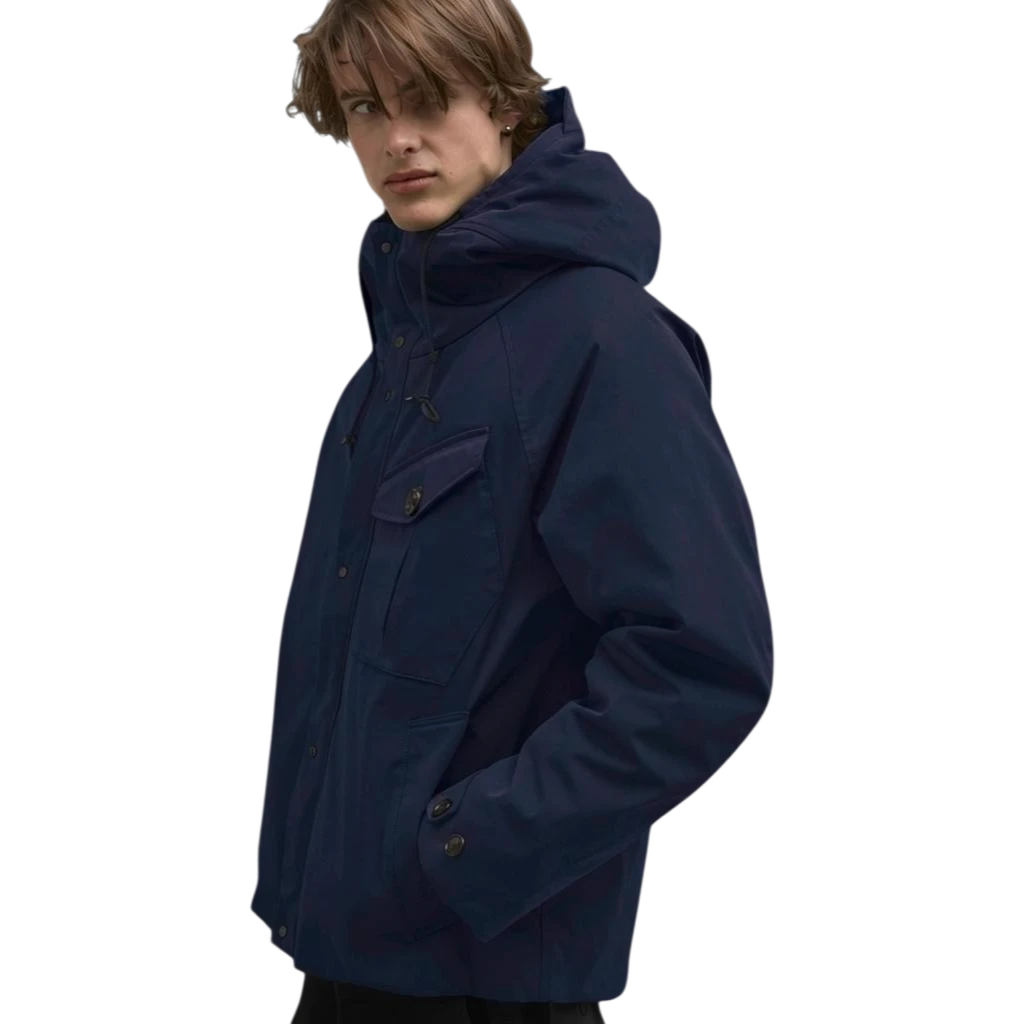 Ten c Cardinal Anorak Down Filled OJJ in Nachtblau