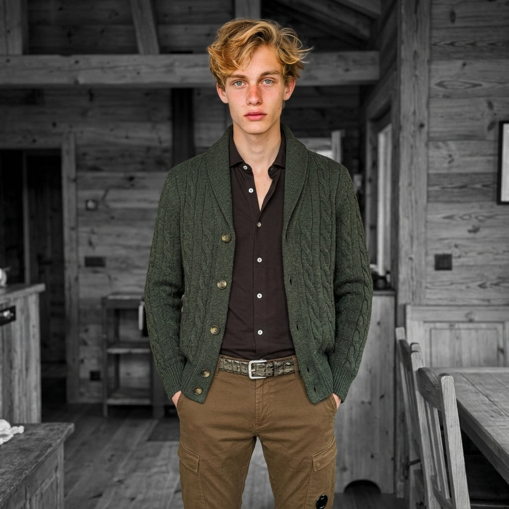 Shetland Cardigan von Gran Sasso - UNIT Hamburg