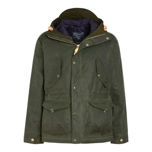 Manifattura Ceccarelli Fisherman Parka Dark Green - UNIT Hamburg
