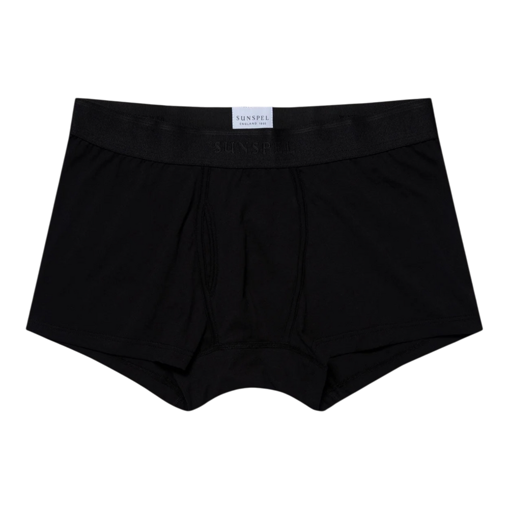 Sunspel, Superfine Trunk, black - UNIT Hamburg
