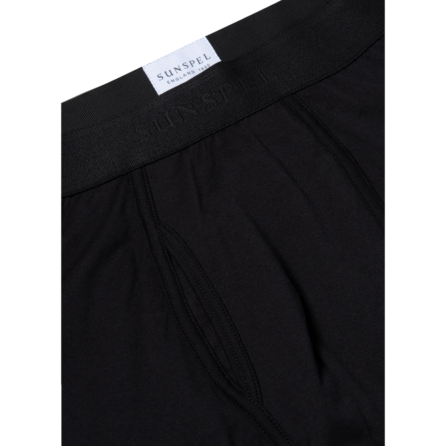 Sunspel, Superfine Trunk, black - UNIT Hamburg