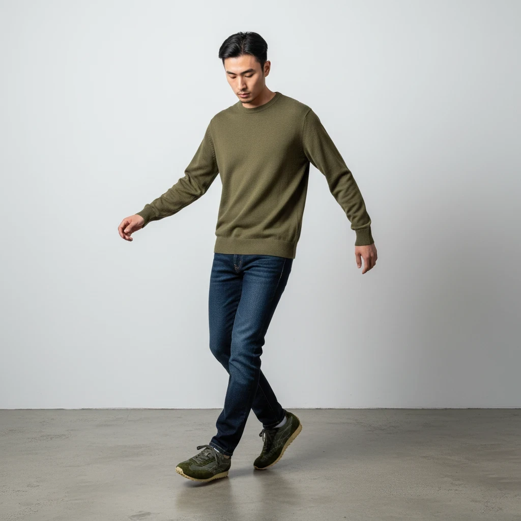 Lemargo, Bali Sneaker in Oliv