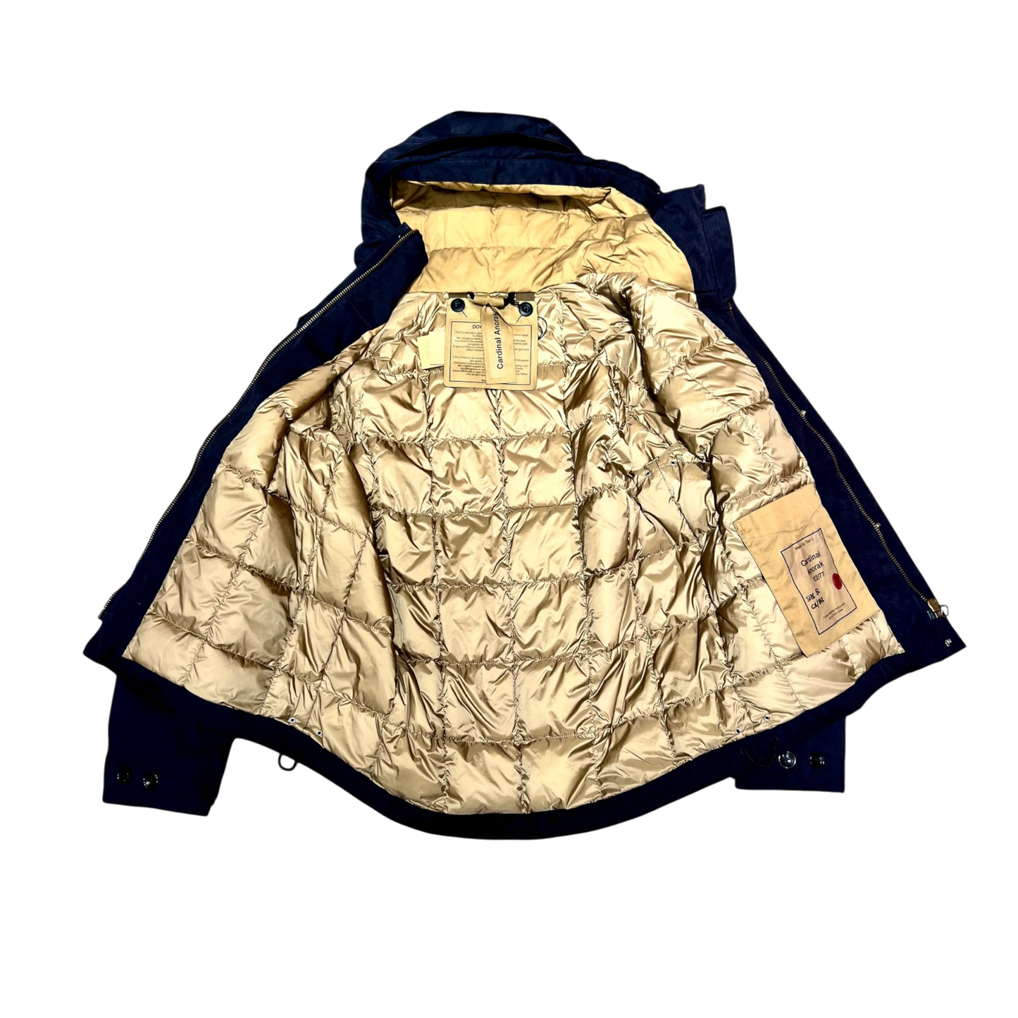 Ten c Cardinal Anorak Down Filled OJJ in Nachtblau