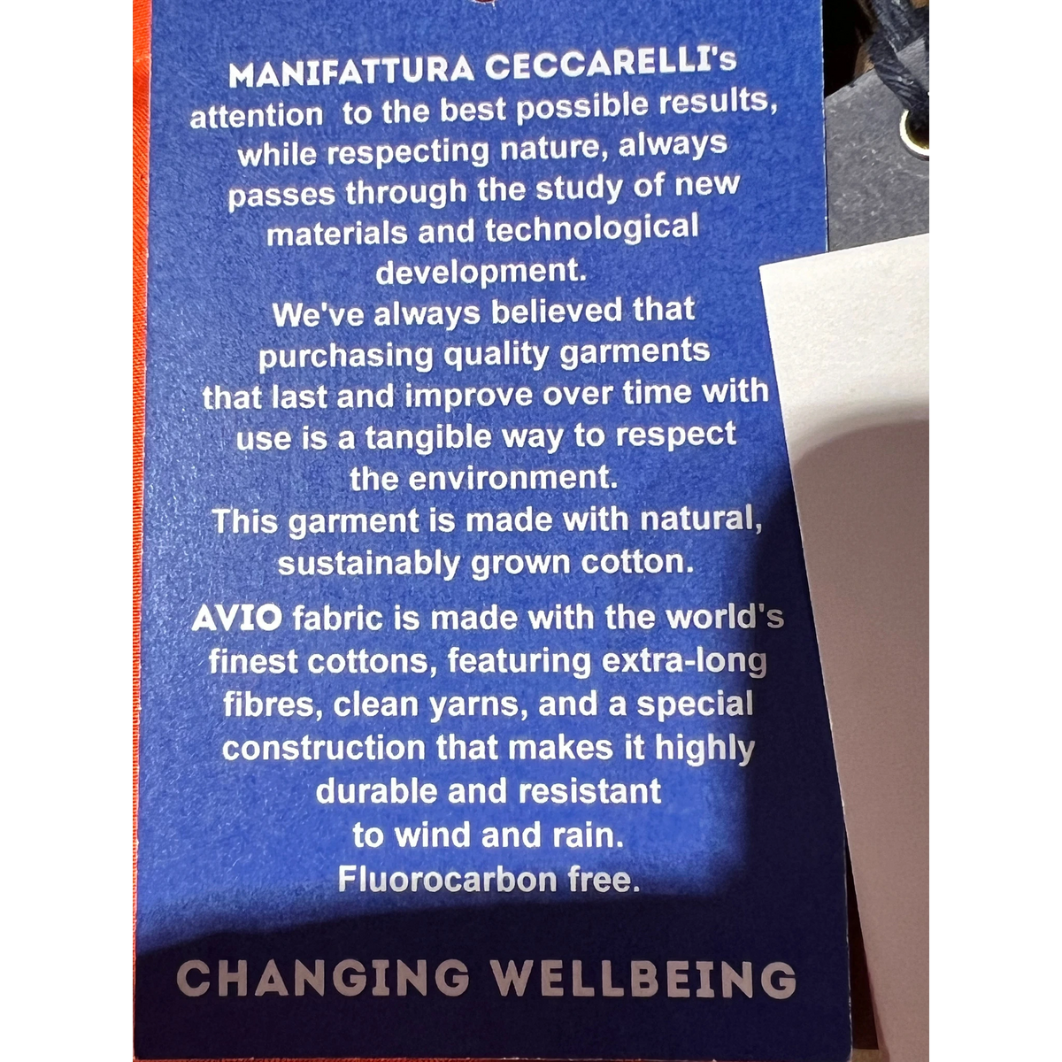 Manifattura Ceccarelli Daunenweste Avio, orange