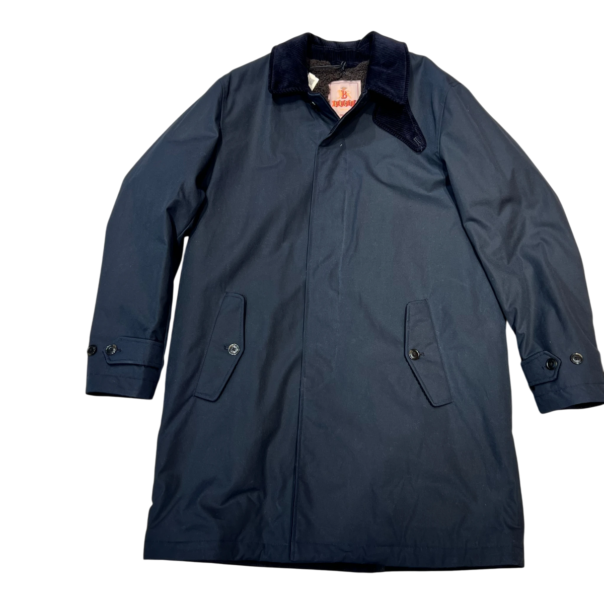Baracuta G10 Waxed Trenchcoat Navy
