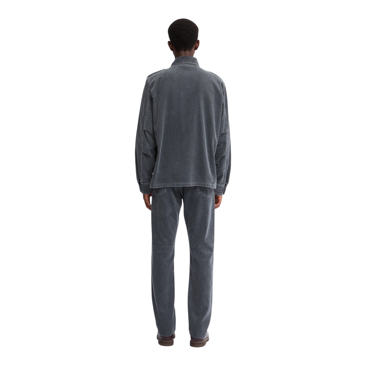 Aspesi Field Shirt Corduroy cenere, mittelgrau - UNIT Hamburg