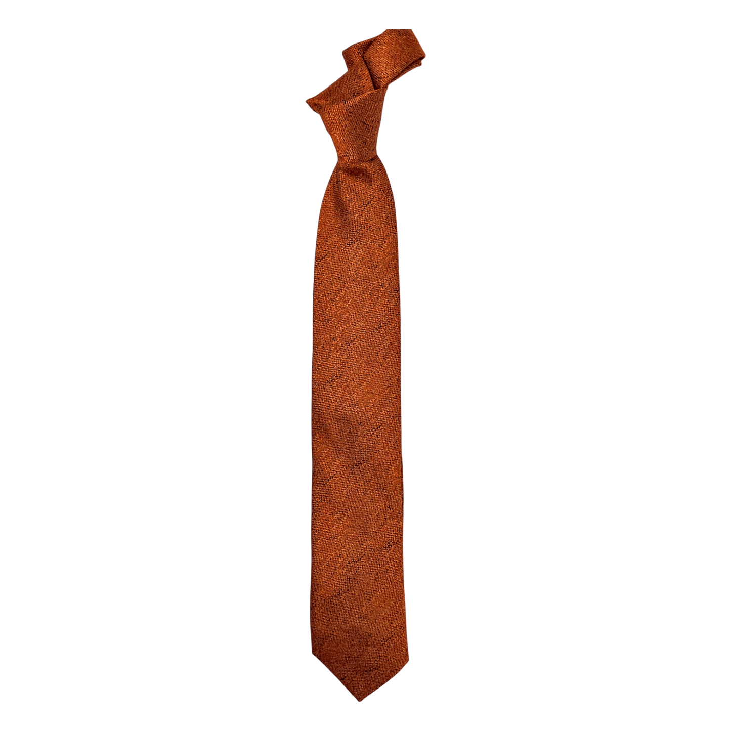 Ascot, Krawatte falsches Uni, burnt orange - UNIT Hamburg