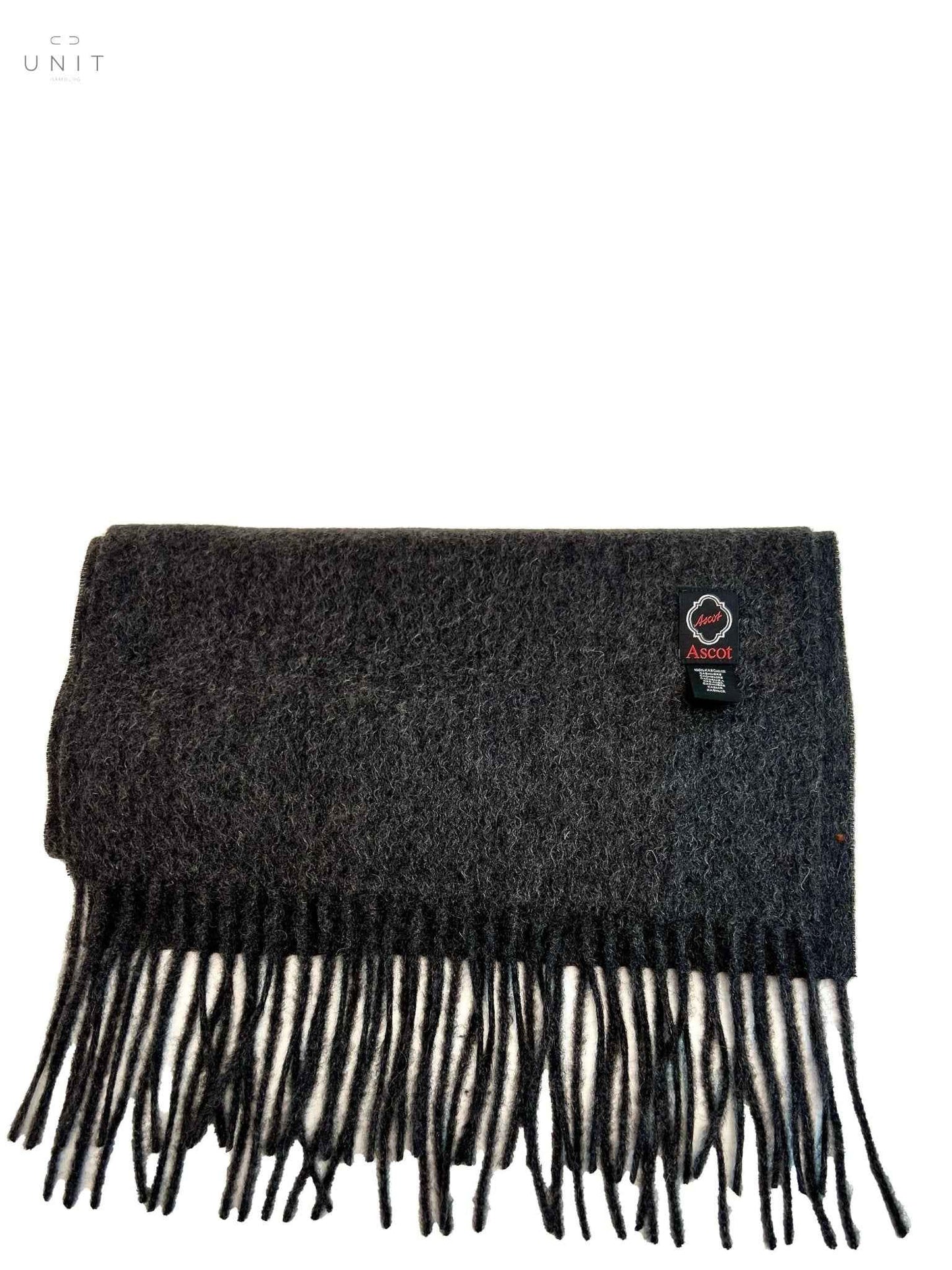 Ascot, Schal 30x160cm, Cashmere, anthrazit