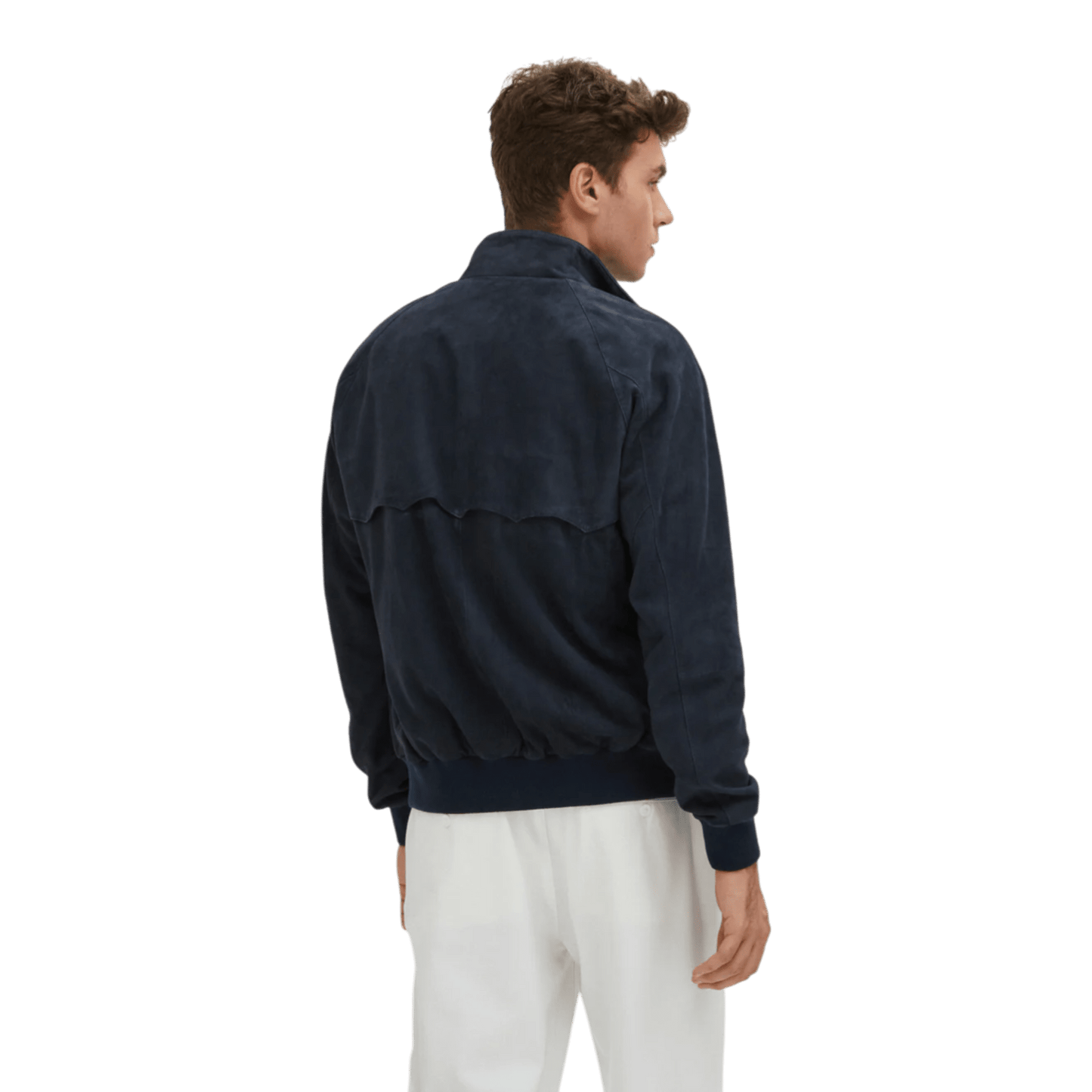 UNIT Hamburg - Baracuta G9 Suede navy – Harrington Jacke, navy - Baracuta