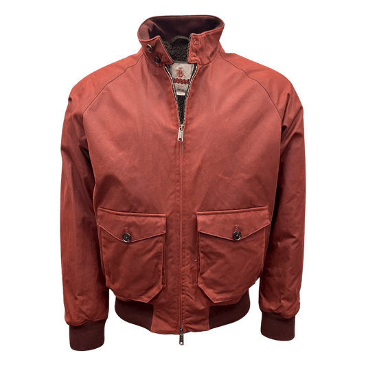 UNIT Hamburg - Baracuta, Wachjacke, kurz, andorra rot - Baracuta