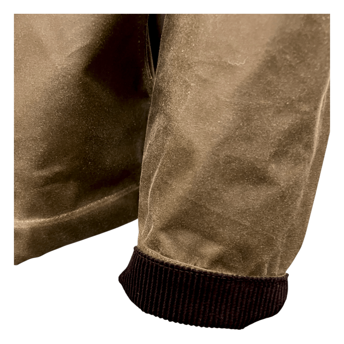 UNIT Hamburg - Brixtol Textiles, Carter, kurze Wachsjacke, dunkelbeige - Brixtol Textiles