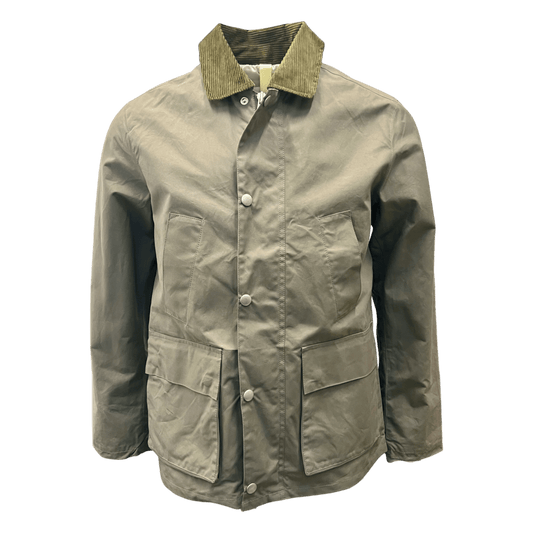 Brixtol Textiles, Strummer Waxed Cotton, salbei - UNIT Hamburg
