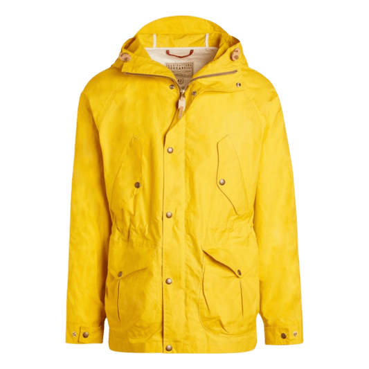 UNIT Hamburg - Ceccarelli, All Season Jacke, lang, gewachst, gelb - Ceccarelli
