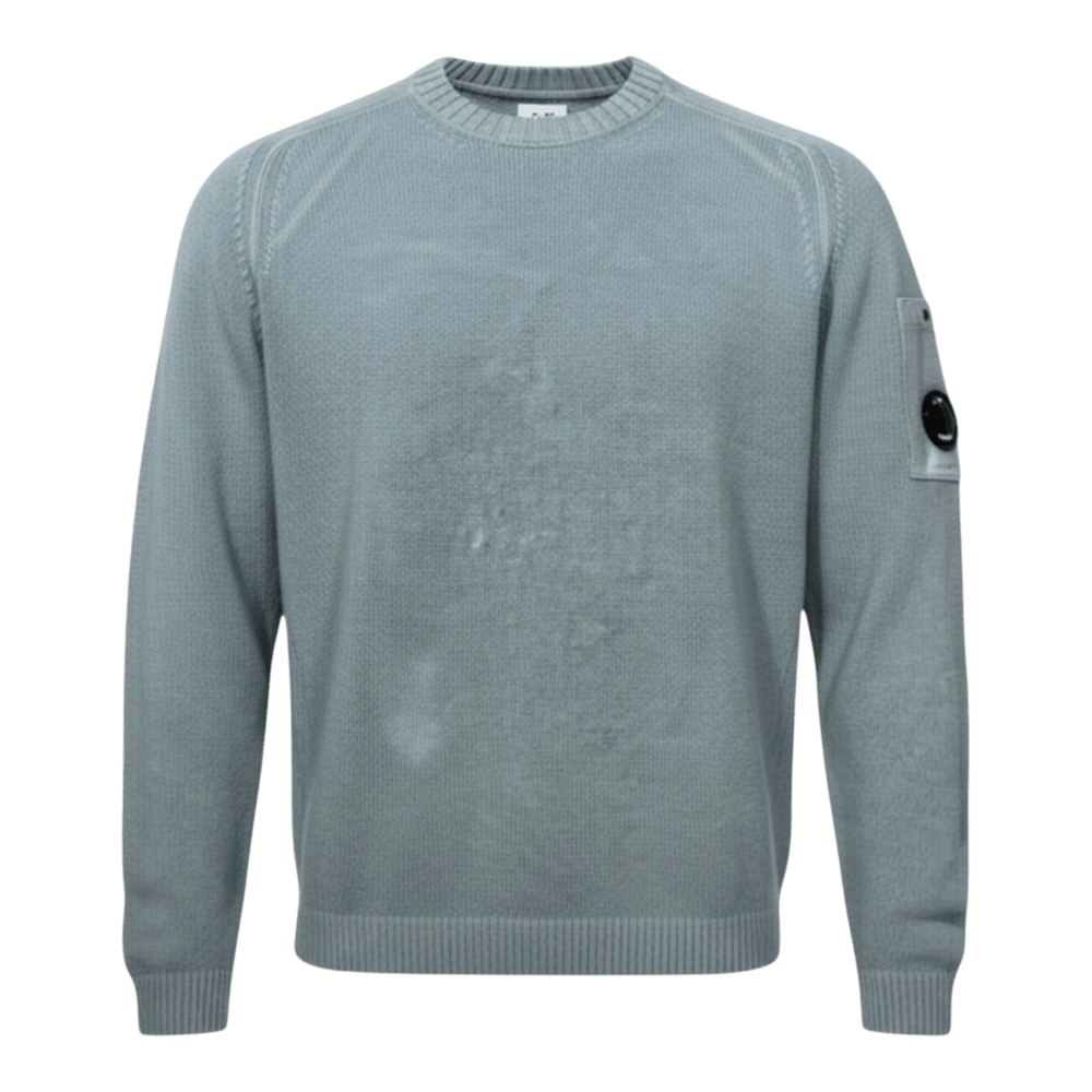 UNIT Hamburg - C.P. Company Cotton Chenille Crew Neck – Pulli, mint - C.P. Company