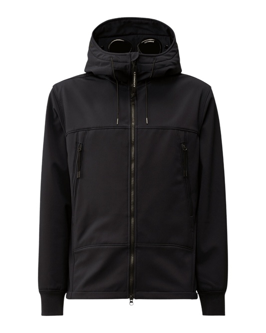 UNIT Hamburg - C.P. Company Goggle Jacket – Shell - R Softshell, navy - C.P. Company