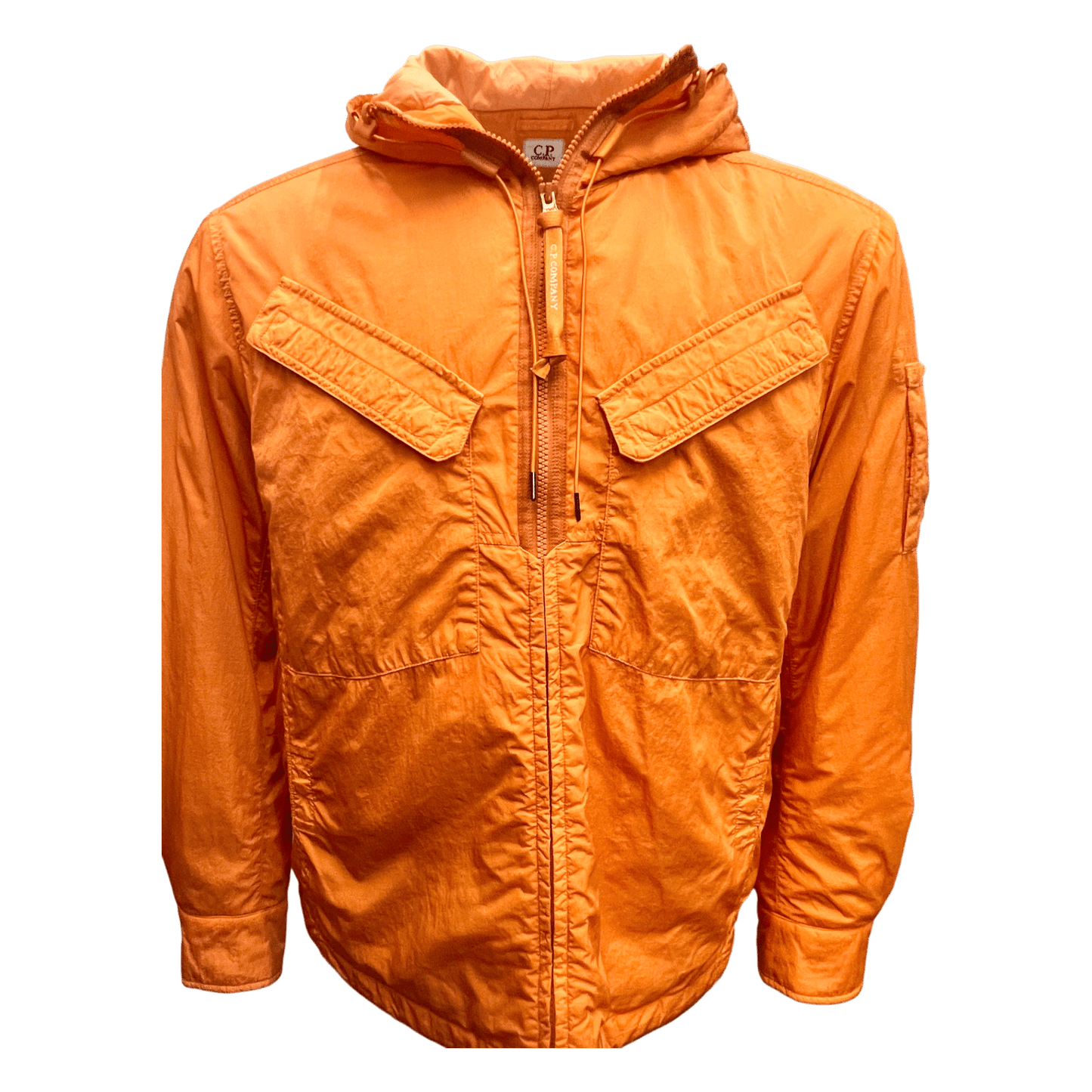 UNIT Hamburg - C.P. Company, Kapuzenjacke, Chrome - r, orange - C.P. Company