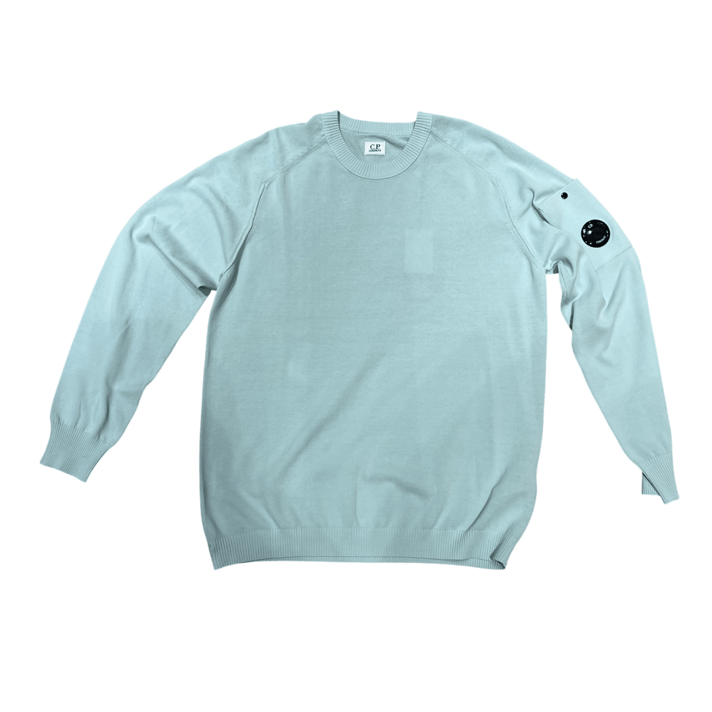 UNIT Hamburg - C.P. Company Pullover Baumwoll‑Krepp Misty Blue - C.P. Company