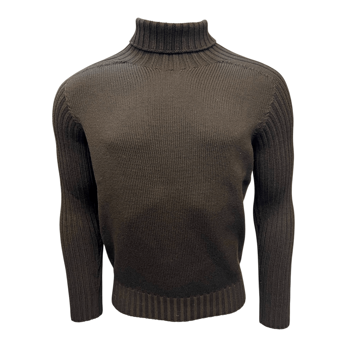 UNIT Hamburg - Gran Sasso, Rainwool Rollkragen, espresso braun - Gran Sasso