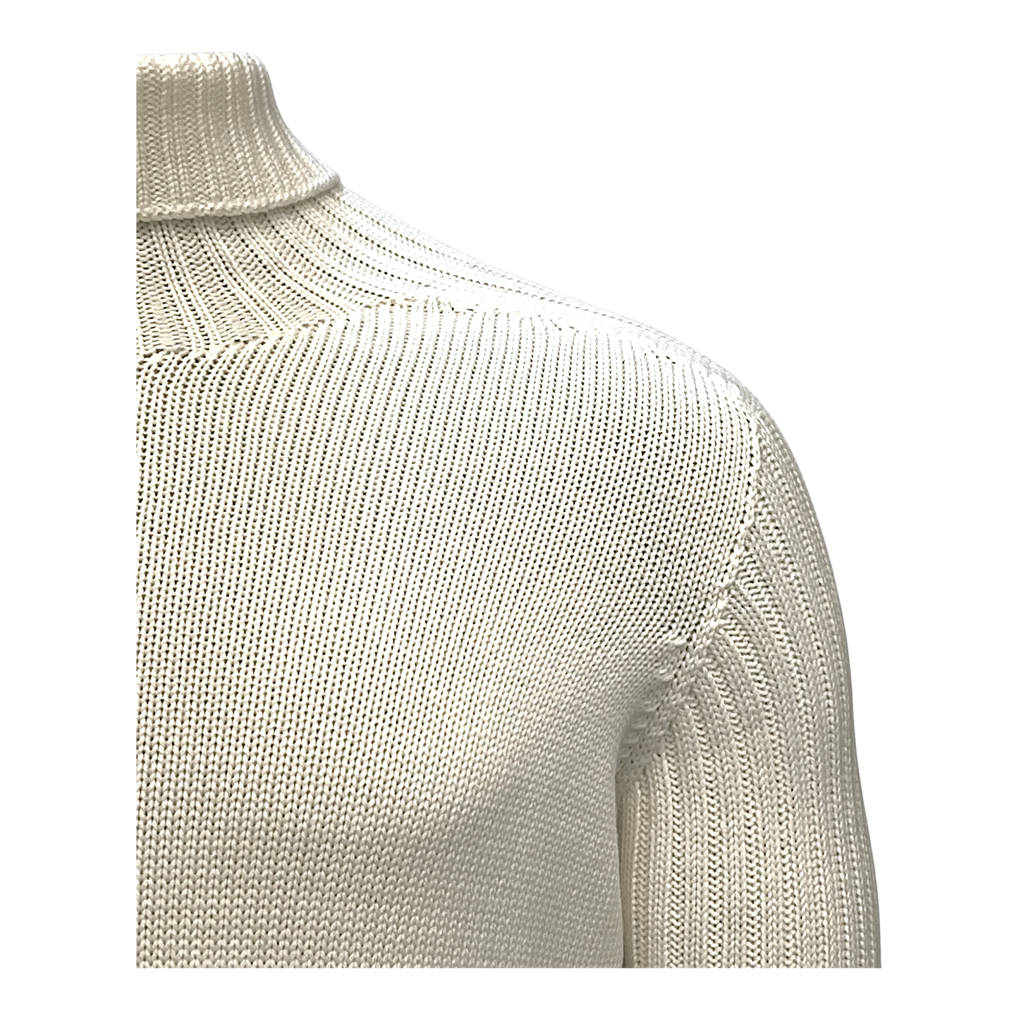 Gran Sasso Rollkragenpullover aus Rainwool in Wollweiss - UNIT Hamburg