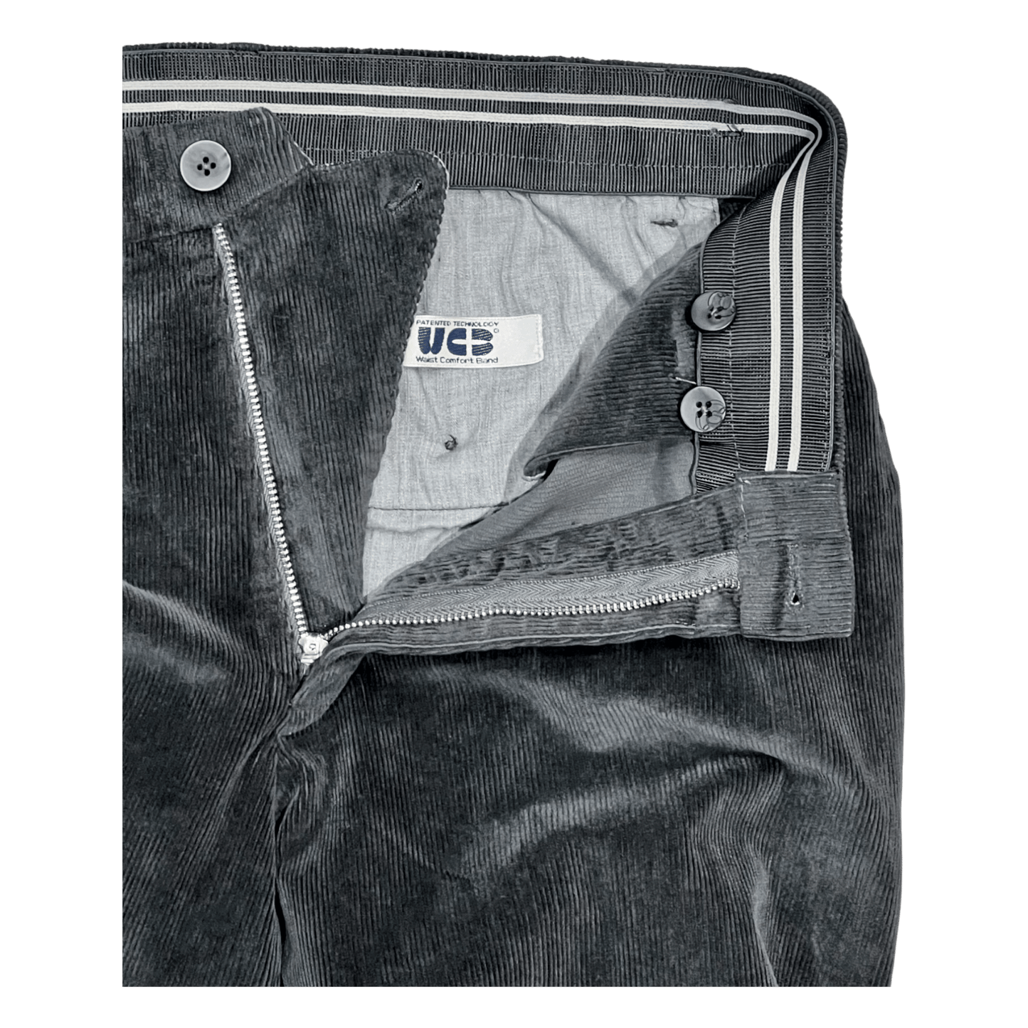 UNIT Hamburg - GTA il Pantalone, Davide, Feincord, dunkelgrau - GTA il Pantalone