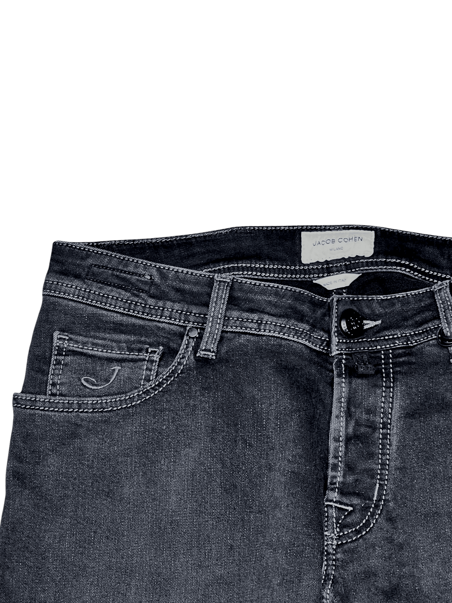 UNIT Hamburg - Jacob Cohën, NICK SLIM, black label, washed black - Jacob Cohën