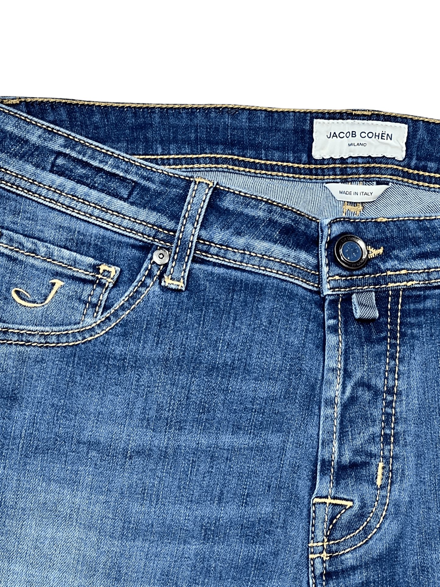 UNIT Hamburg - Jacob Cohën, Nick Slim, Jeans mittelblau - Jacob Cohën