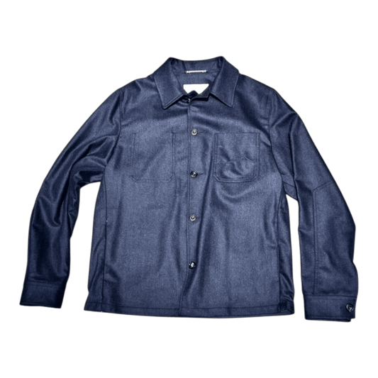 UNIT Hamburg - Jacob Cohën, Overshirt Dunkelblau aus Wolle, navy - Jacob Cohën