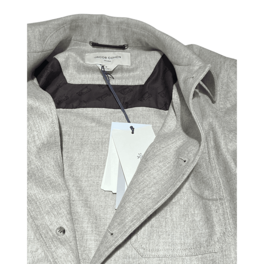 UNIT Hamburg - Jacob Cohën, RW LIGHT WOOL Overshirt Jacke, beige - Jacob Cohën