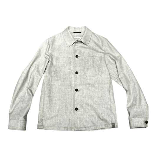 UNIT Hamburg - Jacob Cohën, RW LIGHT WOOL Overshirt Jacke, beige - Jacob Cohën