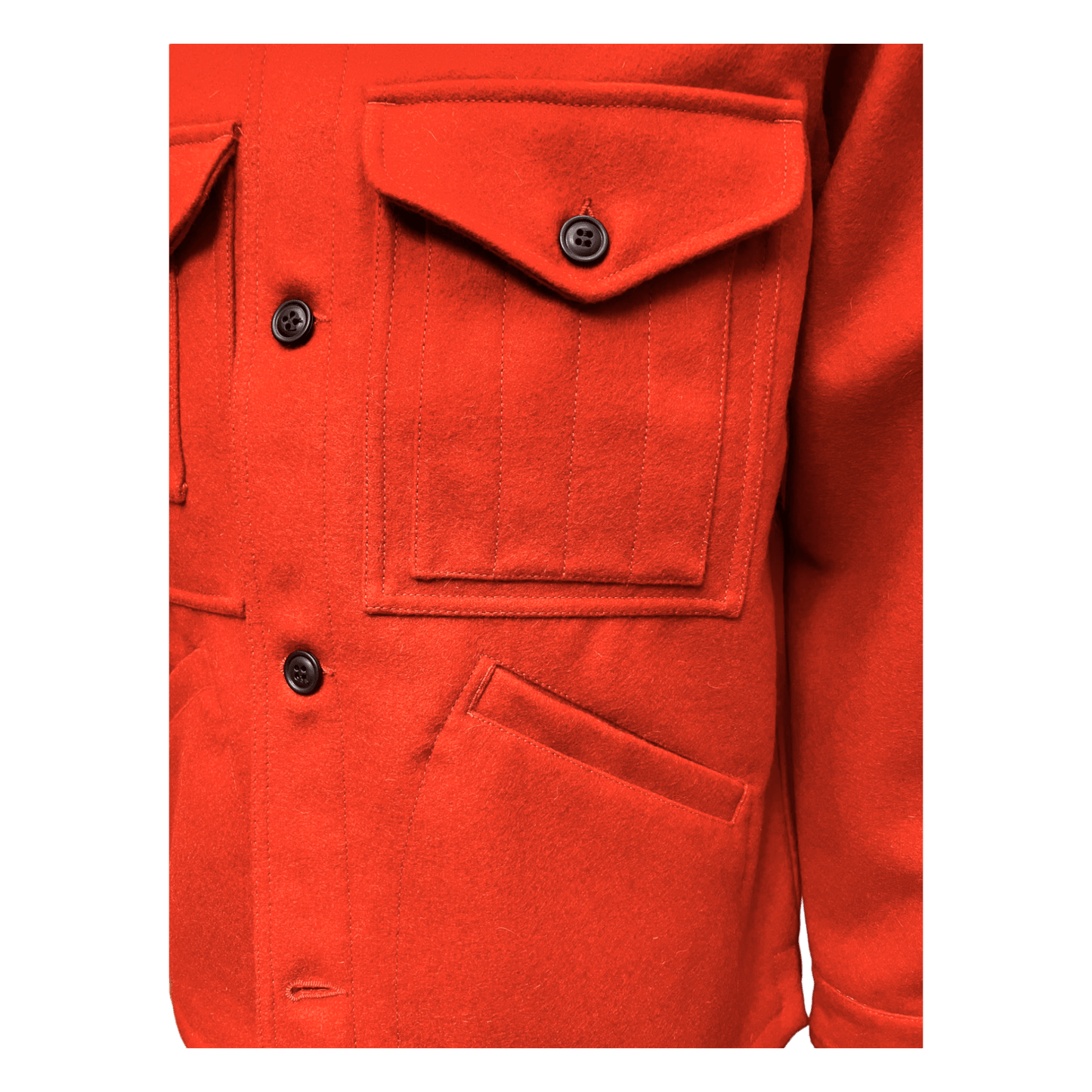 UNIT Hamburg - Manifattura Ceccarelli, Wolljacke, robbia - Manifattura Ceccarelli